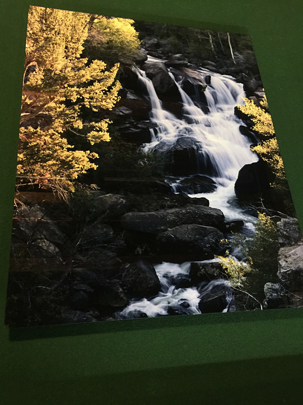 Middle Fork Falls Metal - Finished Artwork