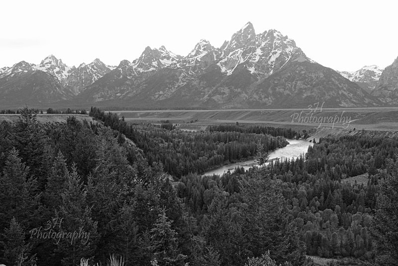 Ansel Adams Inspiration - Grand Teton & Yellowstone National Park Landscapes