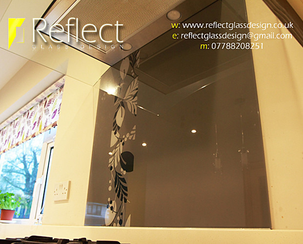 Reflect Glass Design bespoke painted glass splashbacks NI MMCN a - Private Client MM