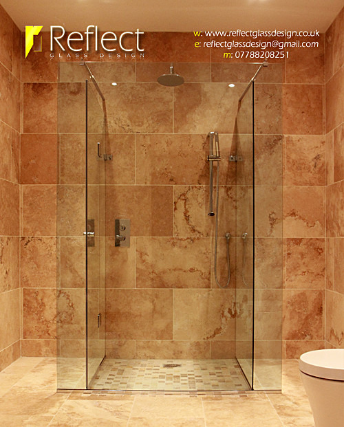 Reflect Glass Design Framelass Shower Enclosure MSd - Private Client MS