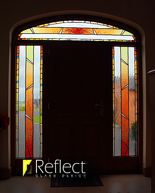Reflect Glass Design Stained Glass CMcN A - Private Client CM1