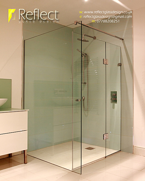 Reflect Glass Design Framelass Shower Enclosure MSb - Private Client MS