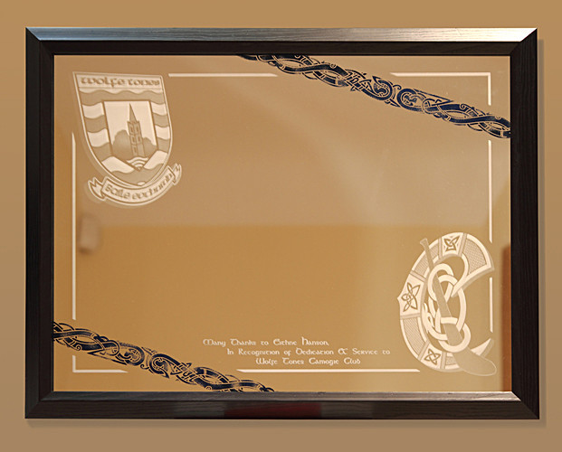  - Bespoke, Personalised Presentation Mirrors