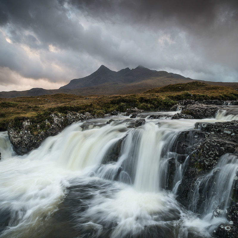 Allt Dearg Mor waterfall - Isle Skye October 2014 & November 2016