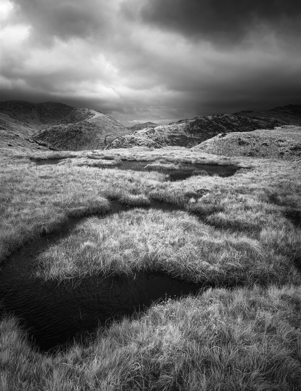 Lingmoor Fell - Black & White