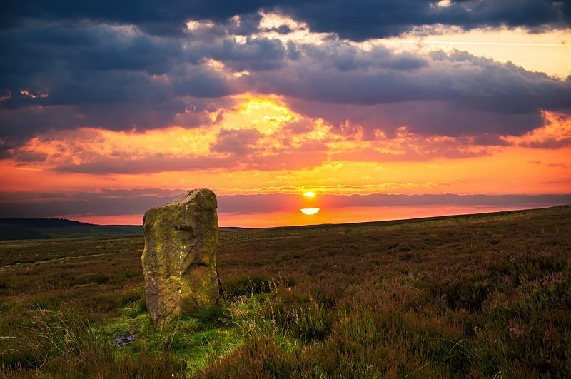 James Stone on Blubberhouses Moor - High Moorland