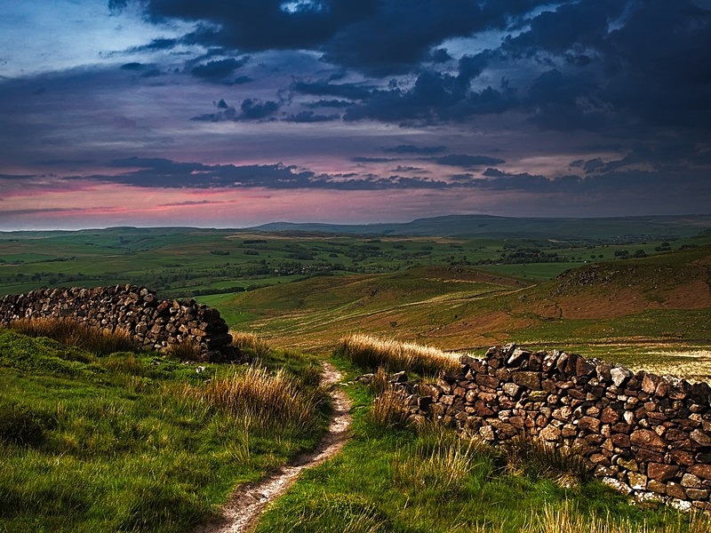 Wharfedale from Rough Haw - Yorkshire Dales