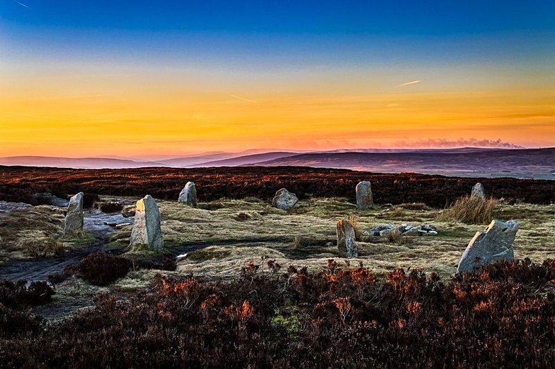 Twelve Apostles at Dusk - High Moorland