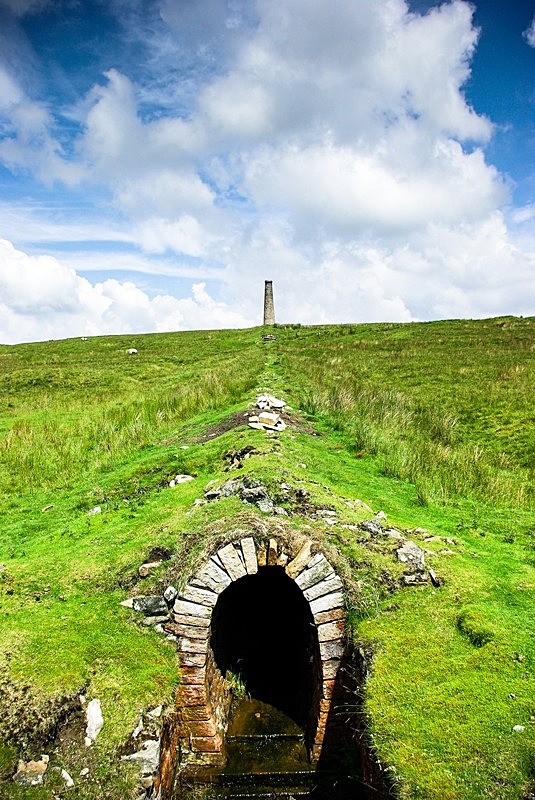 Cupola Flue. Grassington Moor - Yorkshire Dales