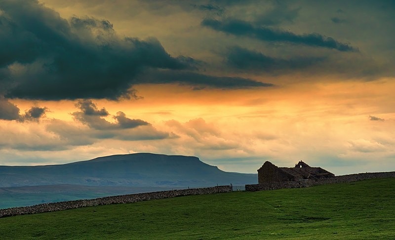 Penyghent Sunset - Yorkshire Dales