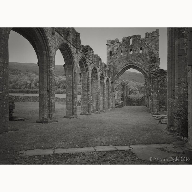 Llanthony Priory study 1, Black Mountains, Wales | The Silver Monochrome: black-and-white film photography by Martin Dyde