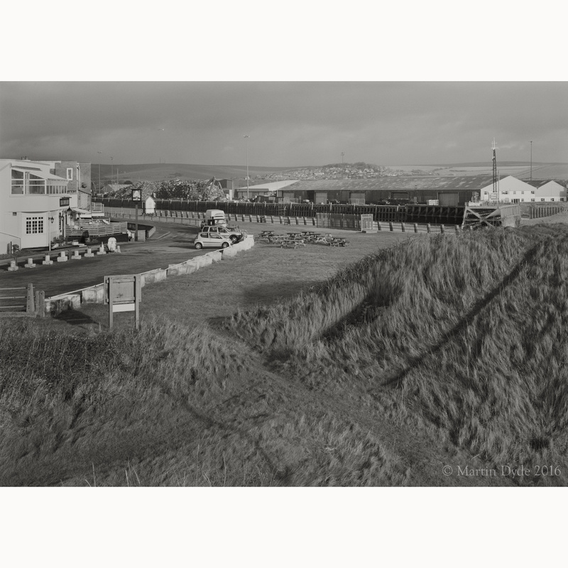 The Hope Inn and Newhaven Docks | The Silver Monochrome: black-and-white film photography by Martin Dyde