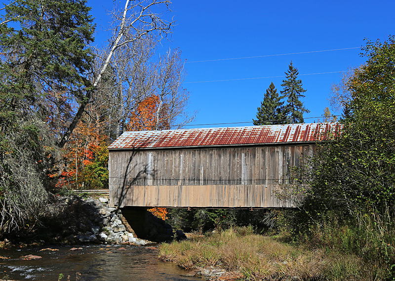 Trout Creek #4 Covered Bridge Urney Waterford New Brunswick Canada