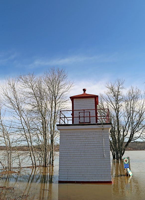 Hampstead Wharf Lighthouse - New Brunswick, Canada - Lighthouses of New Brunswick