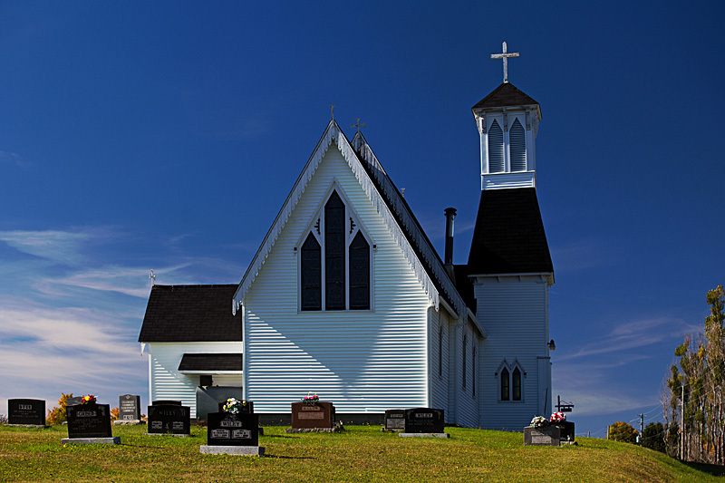 Christ Church Anglican Church Glassville New Brunswick Canada