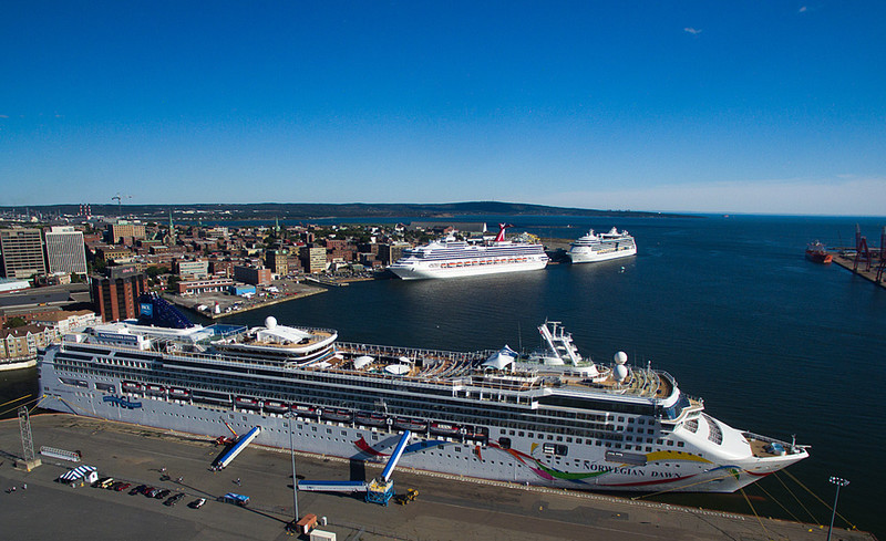 Cruise Ships @ Saint John New Brunswick Canada