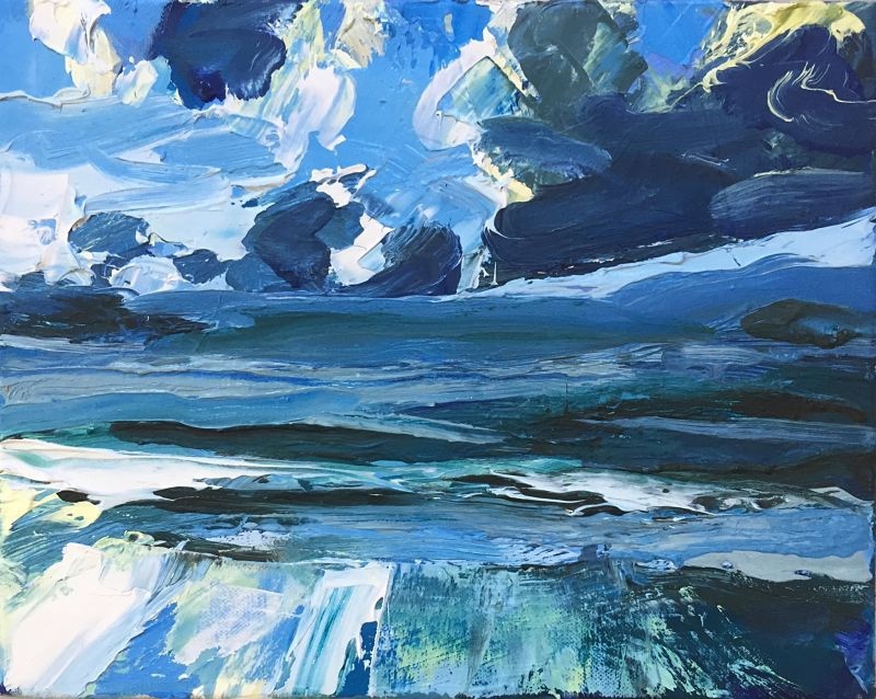 Uig Weather Front | Scottish Artists Seascapes