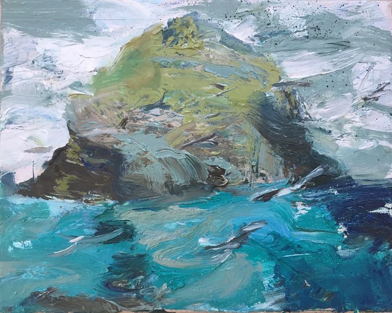Stac Lee on St Kllda | Scottish Artists Landscapes