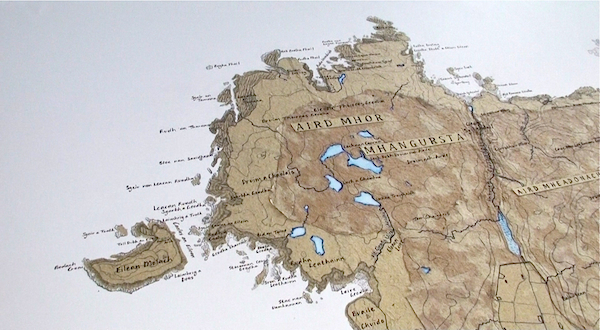 Ard Mor Mhangurstadh | Map | Handcrafted in plant fibre