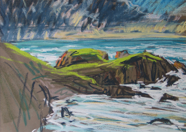 Scottish Artist's Seascapes at Mangurstadh Gallery