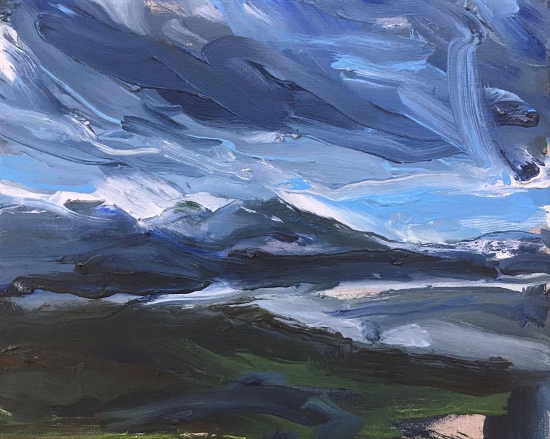 Uig Bay Landscape Painting