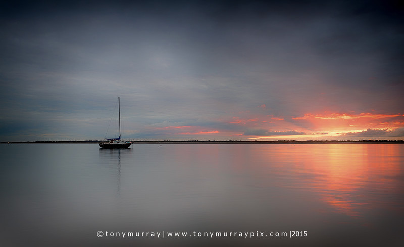 July Sunset on Sutton Strand - Sutton