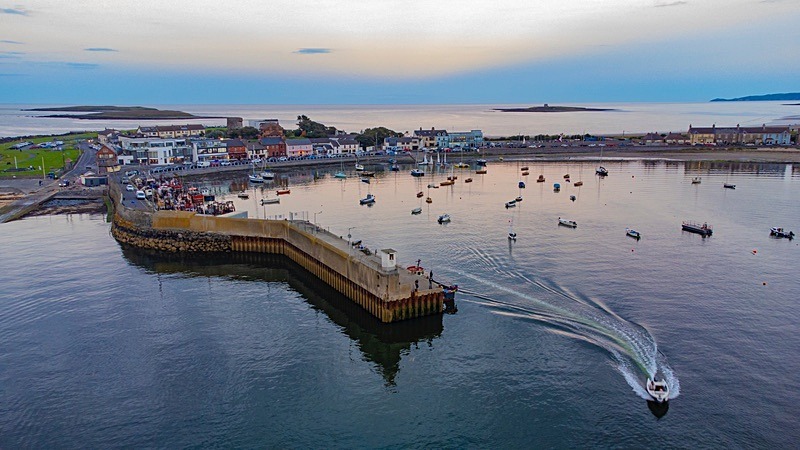 Drone Image of Skerries Harbour 16.08.2023 - Skerries