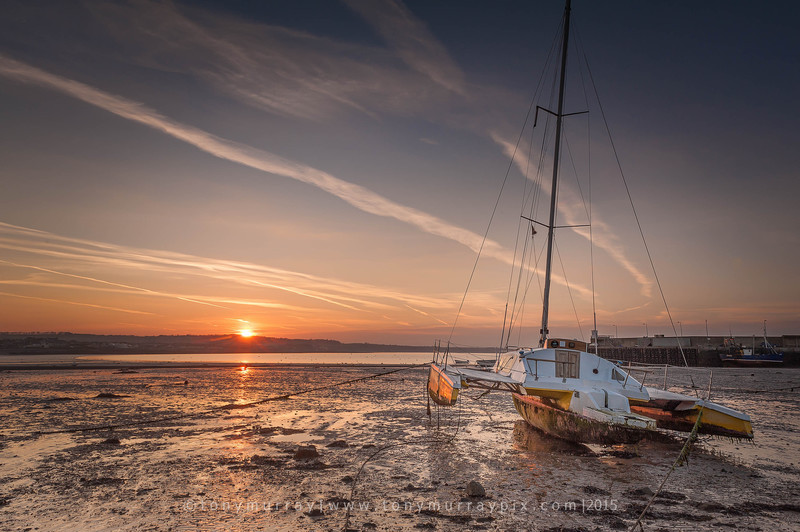 Sunset Skerries Harbour Mar 2015 - Skerries