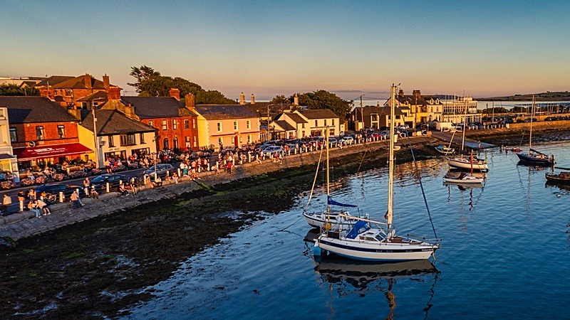Enjoying the Sunset at Skerries Harbour 07.07.2022 - Skerries