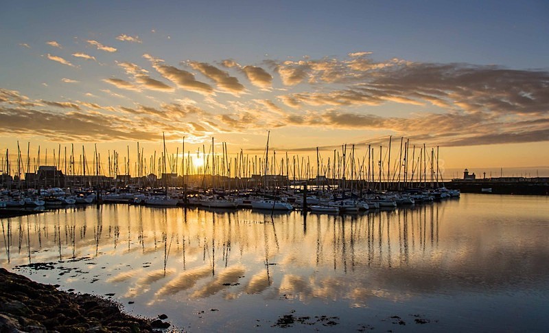 Sunset Howth Harbour - Howth
