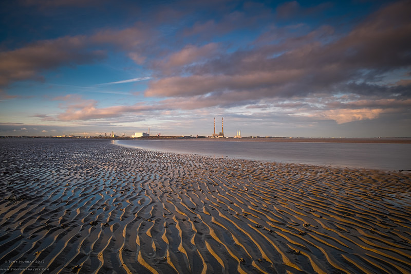 Golden light at Sunset - Dublin