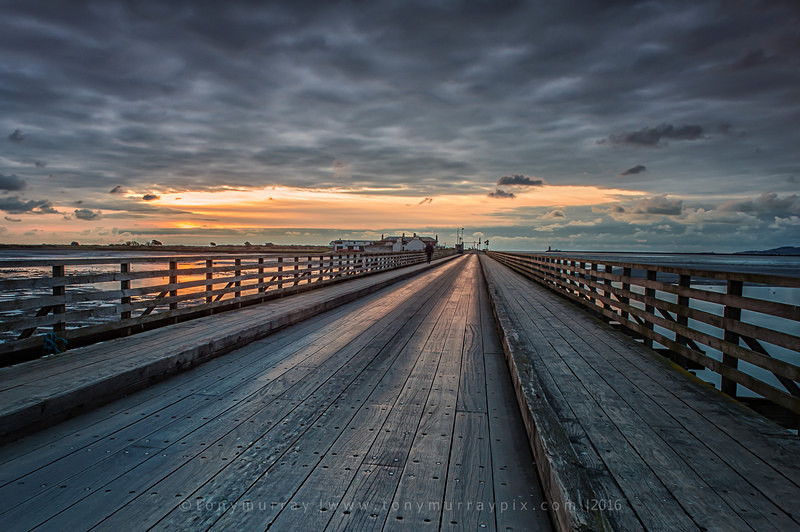 Sunrise at the wooden Bridge, Clontarf - Dublin