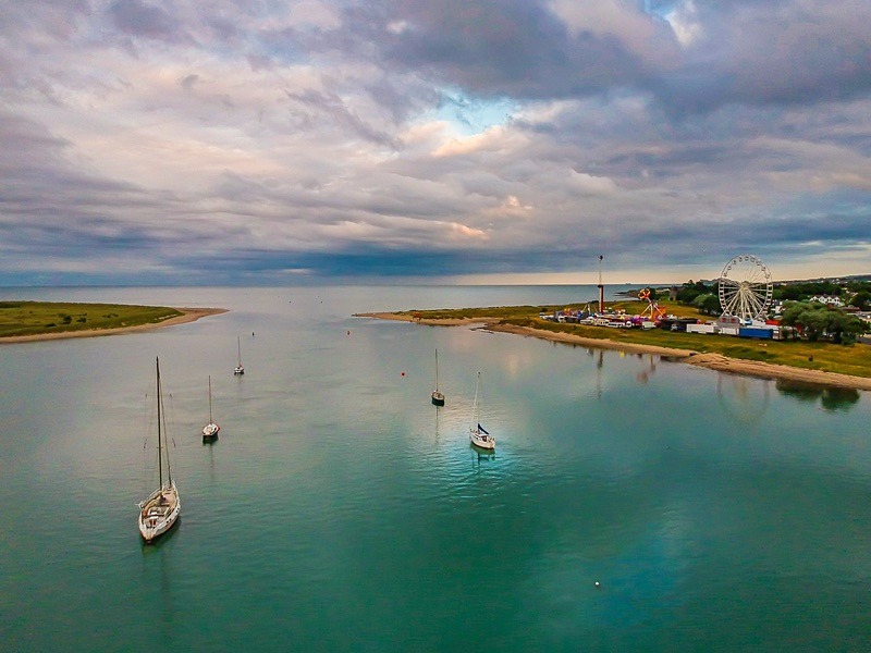 Malahide Funfair - Aerial Photography