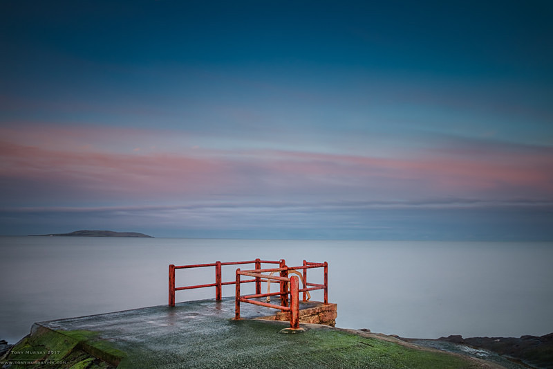 Sunset over High rock 5th March 2017 - Portmarnock