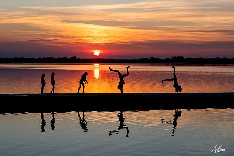Sunset Silhouettes - Malahide