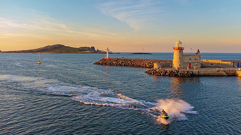 Jet Skiing at Howth Harbour, 09.08.2022 - Howth