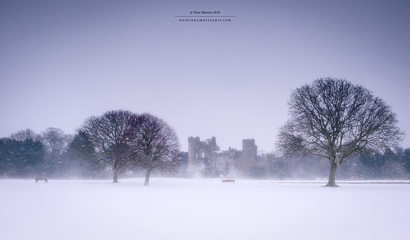 Blizzard through the Castle - Malahide