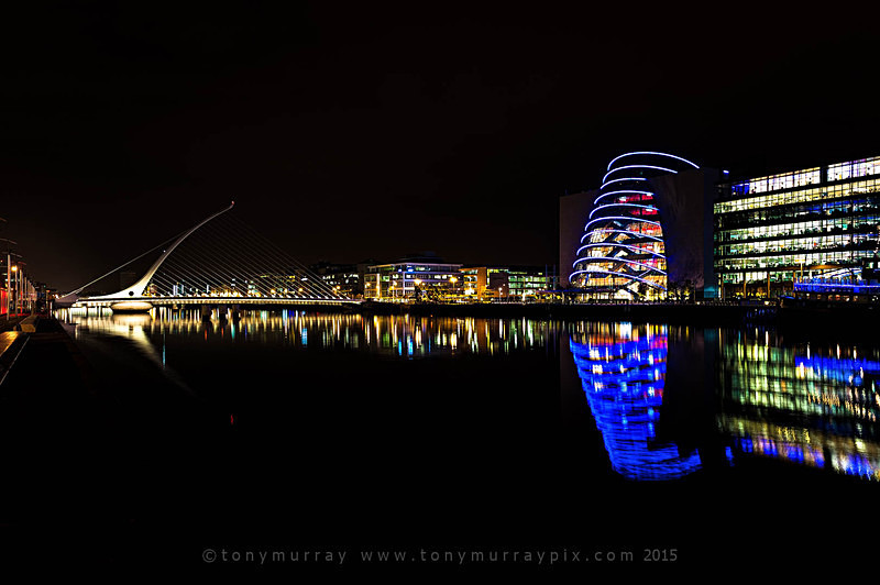 Reflections on the Liffey - Dublin