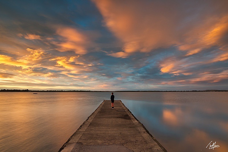Boy on Jetty - Malahide