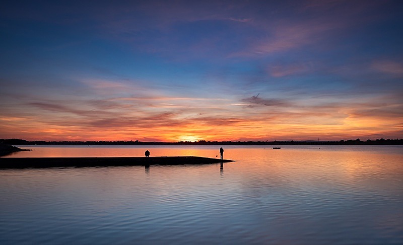 Crab fishing at Malahide Estuary - Malahide