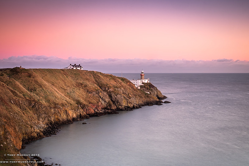 Last light over The Bailey - Howth