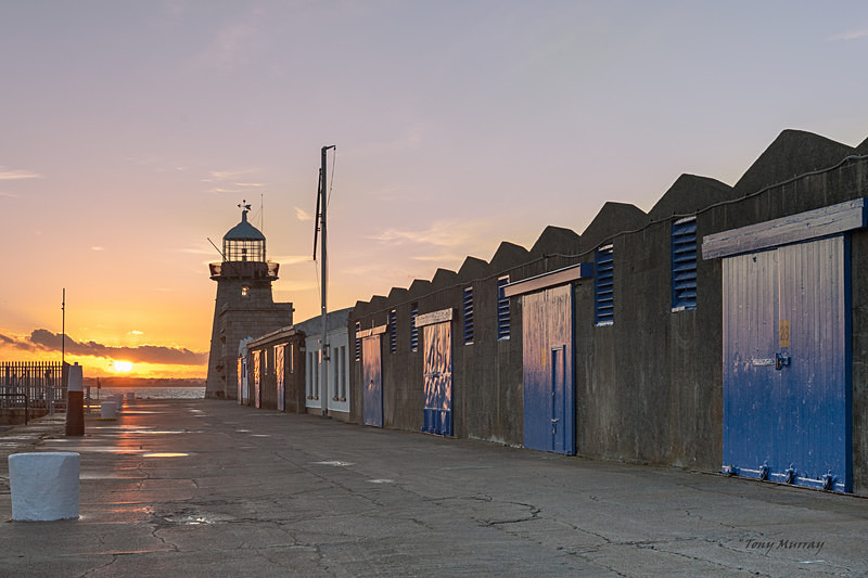 Sunset at Howth Lighthouse - Howth