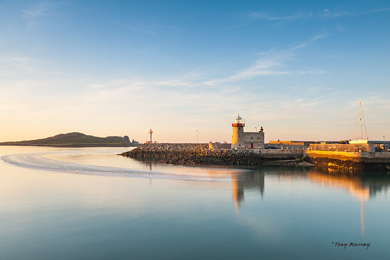 June evening sunset, Howth Harbour - Howth