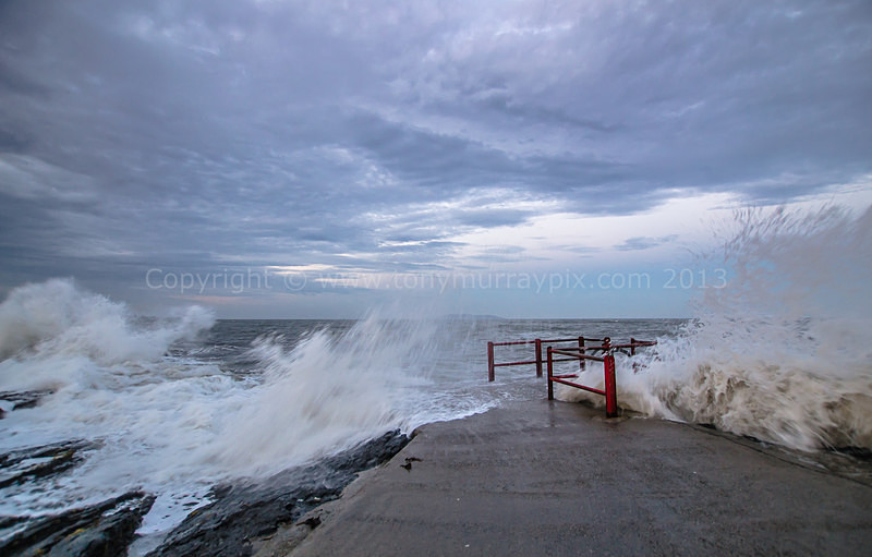 Wild waves at High Rock - Portmarnock