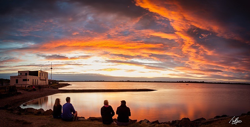 Watching the Sun go down - Malahide