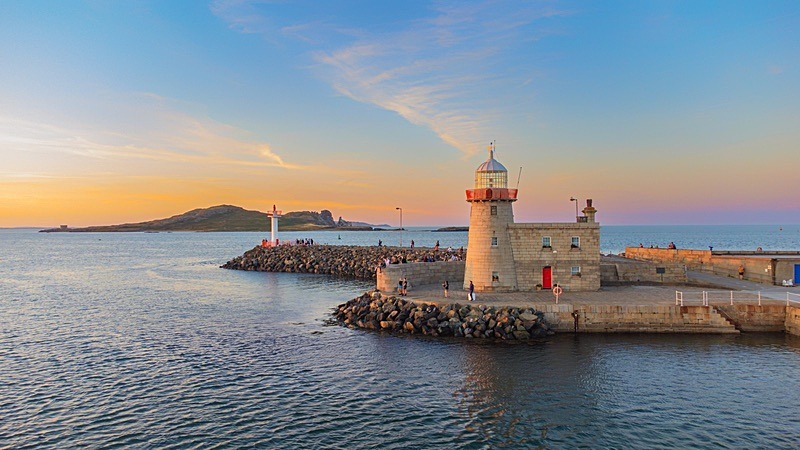 Howth Harbour on a fantastic Summer Heatwave, 09.08.2022 - Howth