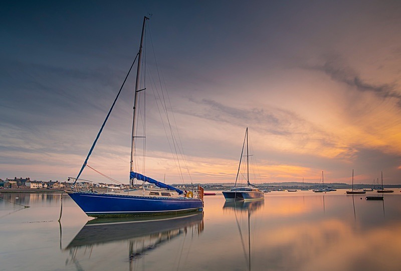 Boats in Skerries Harbour, 02.08.2019 - Skerries