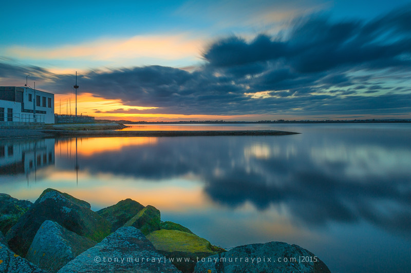 Long Exposure Sunset over Malahide Estuary - Malahide
