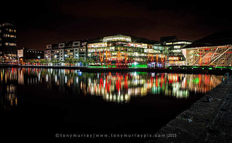 Grand Canal Dock reflections - Dublin City Centre