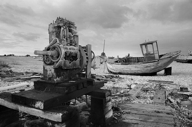 Dungeness - Monochrome